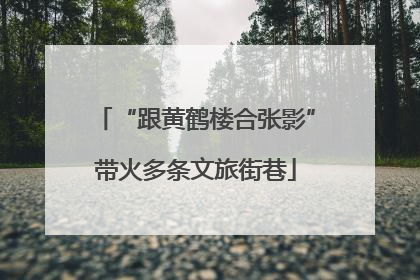 “跟黄鹤楼合张影”带火多条文旅街巷