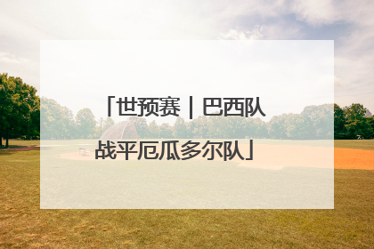 世预赛｜巴西队战平厄瓜多尔队