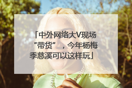 中外网络大V现场“带货”，今年杨梅季慈溪可以这样玩