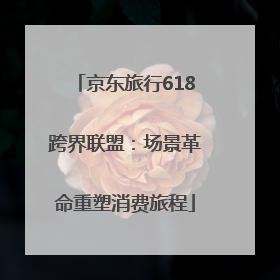 京东旅行618跨界联盟：场景革命重塑消费旅程