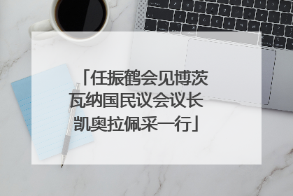 任振鹤会见博茨瓦纳国民议会议长凯奥拉佩采一行