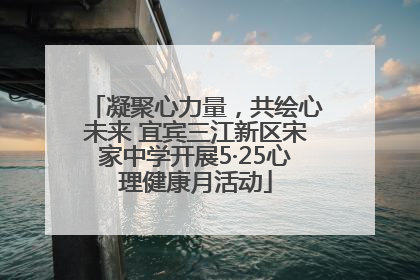 凝聚心力量，共绘心未来 宜宾三江新区宋家中学开展5·25心理健康月活动