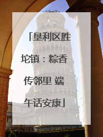 垦利区胜坨镇：粽香传邻里 端午话安康