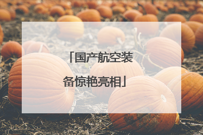 国产航空装备惊艳亮相