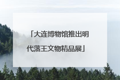 大连博物馆推出明代藩王文物精品展