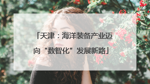 天津：海洋装备产业迈向“数智化”发展新路
