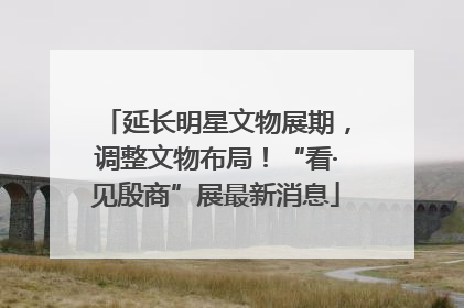 延长明星文物展期，调整文物布局！“看·见殷商”展最新消息