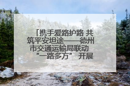 携手爱路护路 共筑平安坦途——德州市交通运输局联动 “一路多方” 开展路政宣传月活动