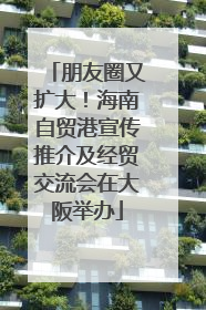 朋友圈又扩大！海南自贸港宣传推介及经贸交流会在大阪举办