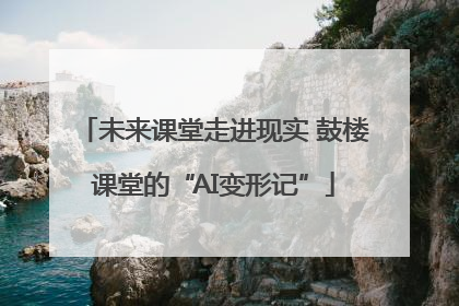 未来课堂走进现实 鼓楼课堂的“AI变形记”