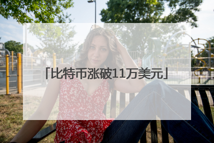 比特币涨破11万美元
