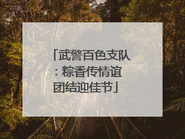 武警百色支队：粽香传情谊 团结迎佳节
