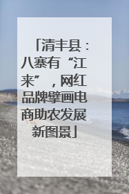 清丰县：八寨有“江来”，网红品牌擘画电商助农发展新图景