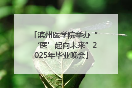 滨州医学院举办“‘医’起向未来”2025年毕业晚会