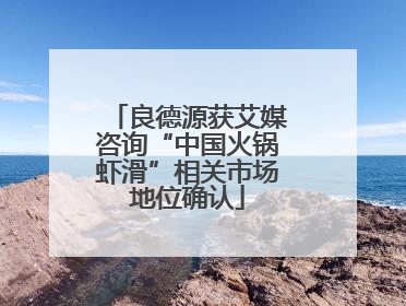 良德源获艾媒咨询“中国火锅虾滑”相关市场地位确认