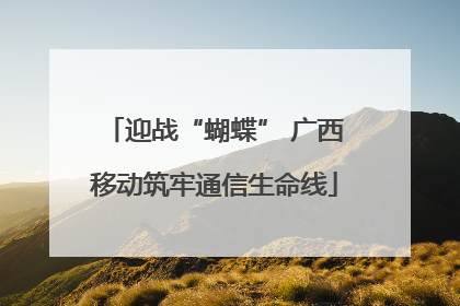迎战“蝴蝶” 广西移动筑牢通信生命线