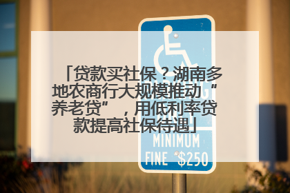 贷款买社保？湖南多地农商行大规模推动“养老贷”，用低利率贷款提高社保待遇