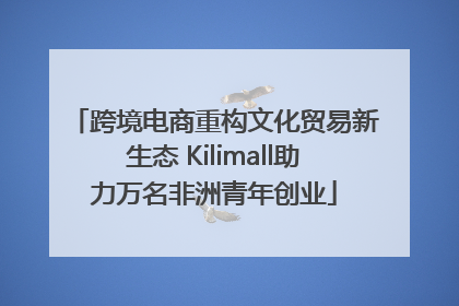 跨境电商重构文化贸易新生态 Kilimall助力万名非洲青年创业