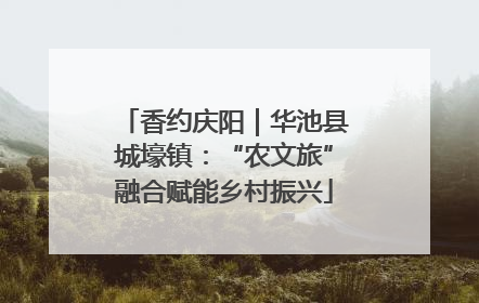 香约庆阳｜华池县城壕镇：“农文旅”融合赋能乡村振兴