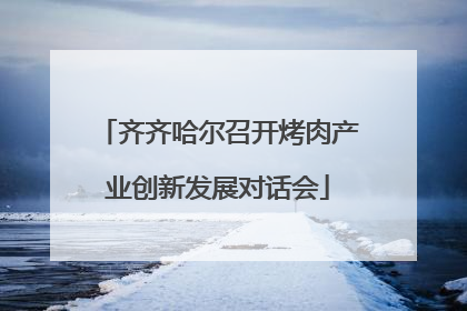齐齐哈尔召开烤肉产业创新发展对话会